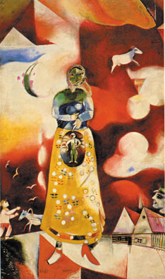 La femme enceinte, 1913 - olio su tela 193x116 cm - Stedelijk Museum, Amsterdam